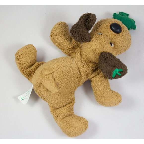 Russ Berrie Luv Pets Ian Dog Shamrock Mini Plush Toy St. Patrick's Day 5.5" - Picture 4 of 6